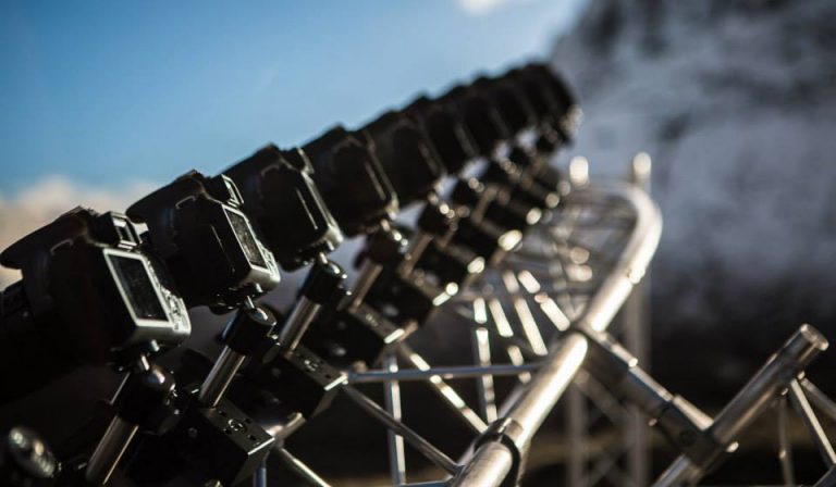 Glencoe Land Rover Shoot with bullet time rig