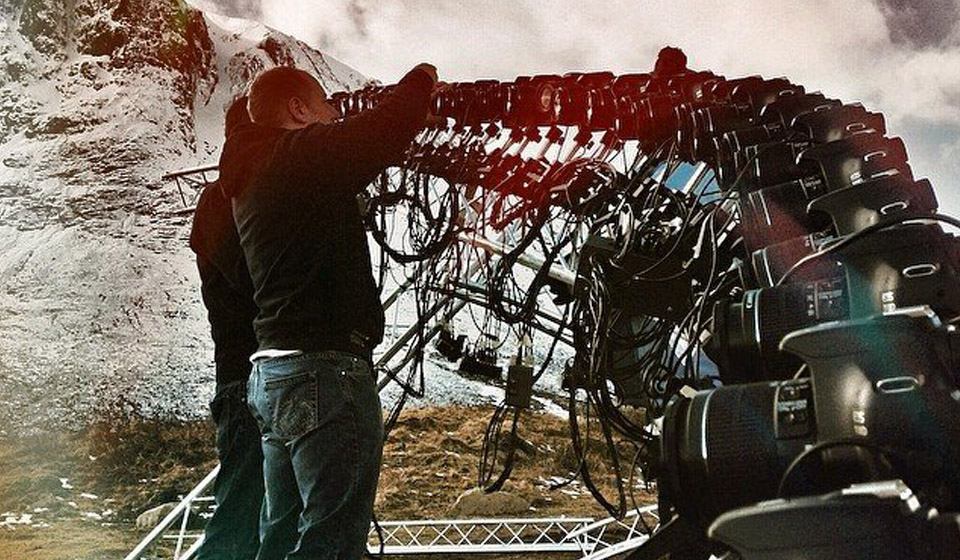 glencoe-20 Bullet time rig on top of mountain in Glencoe