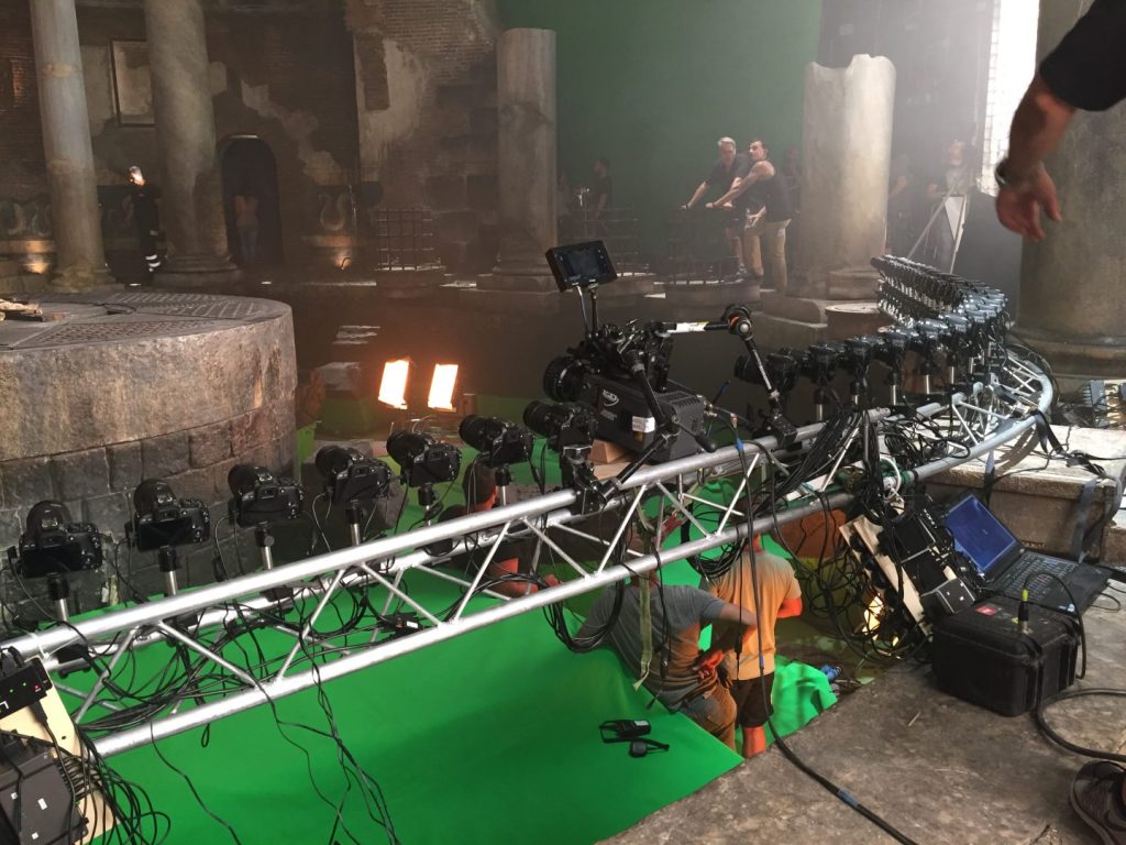Behind the scenes on the Zoolander 2 bullet time shoot