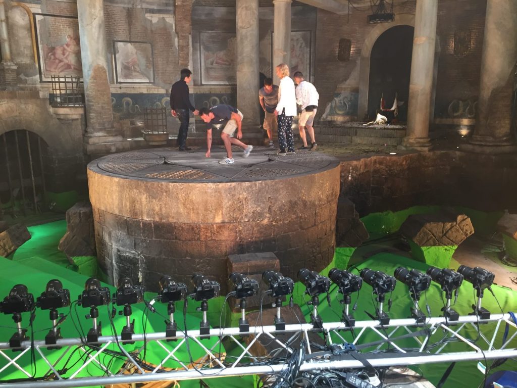 Behind the scenes on the Zoolander 2 bullet time shoot