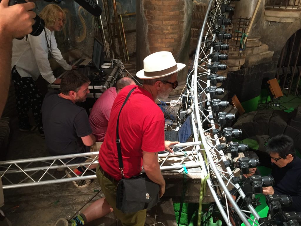 Behind the scenes on the Zoolander 2 bullet time shoot