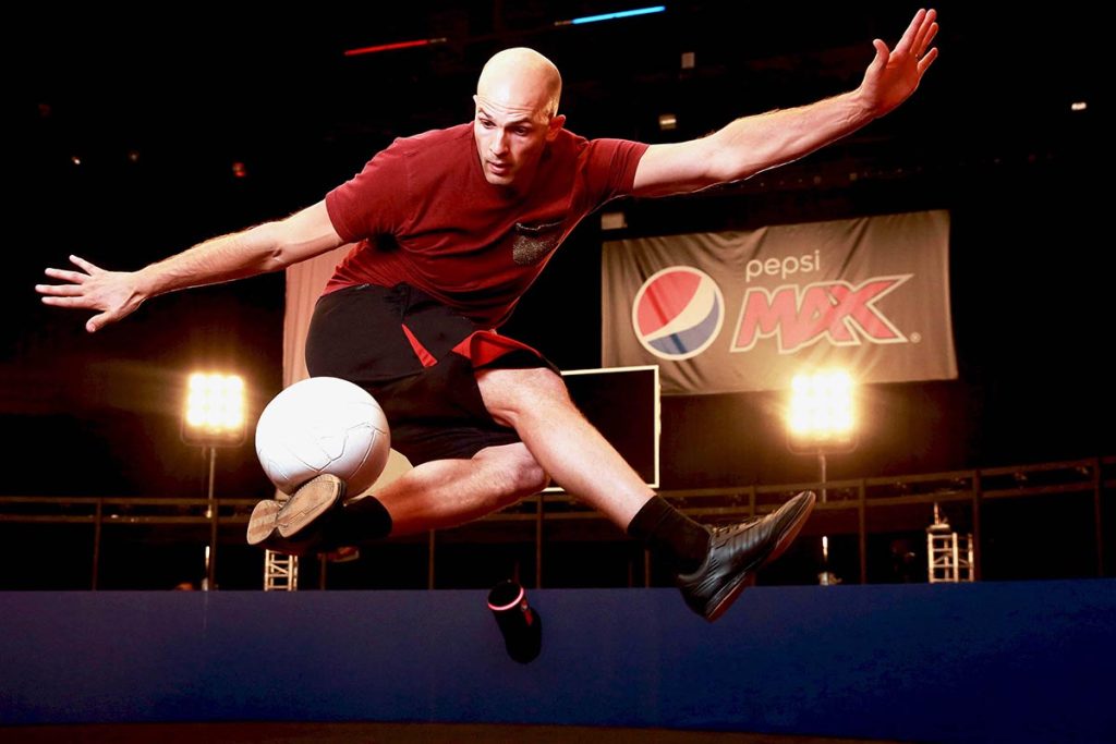 Pepsi Max Volley 360, behind the scenes