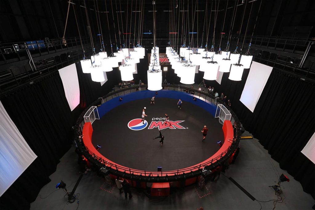 Pepsi Max Volley 360, behind the scenes