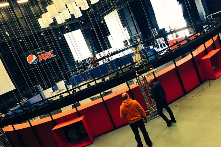 New World Designs at Pepsi Max shoot with 360 bullet time rig