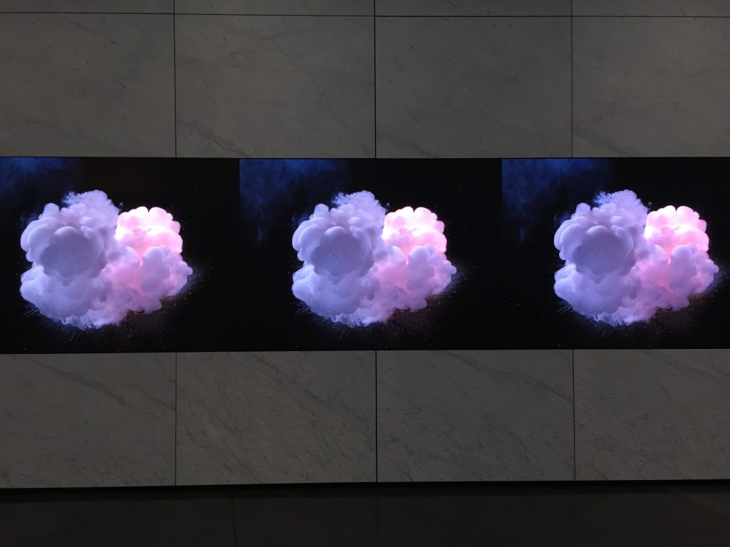 Sophie Clements – Installation at Dolby HQ, behind the scenes