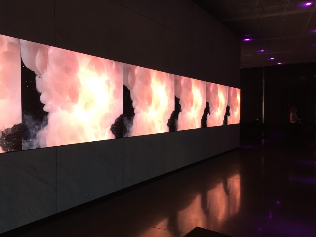 Sophie Clements – Installation at Dolby HQ, behind the scenes