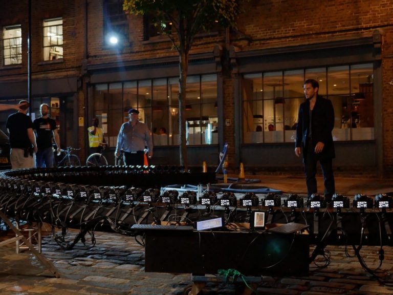 1st position testing of bullet time rig