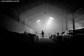 Skindred music video shoot warehouse