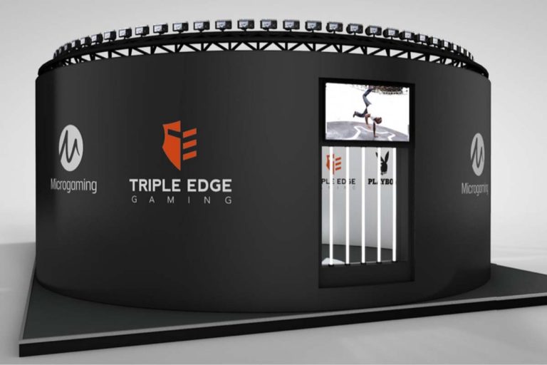 Mock up of 360 gif booth