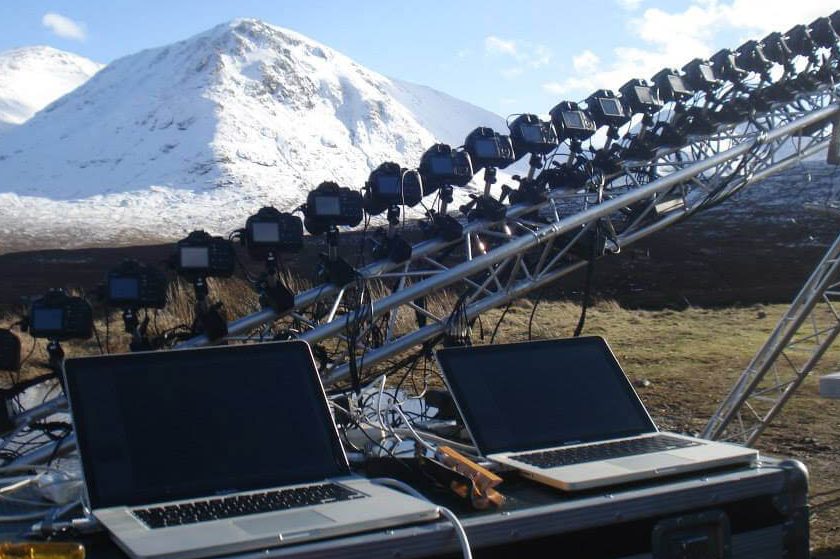 Bullet Time Software In use on a production film Bullet Time Software In use on a production film