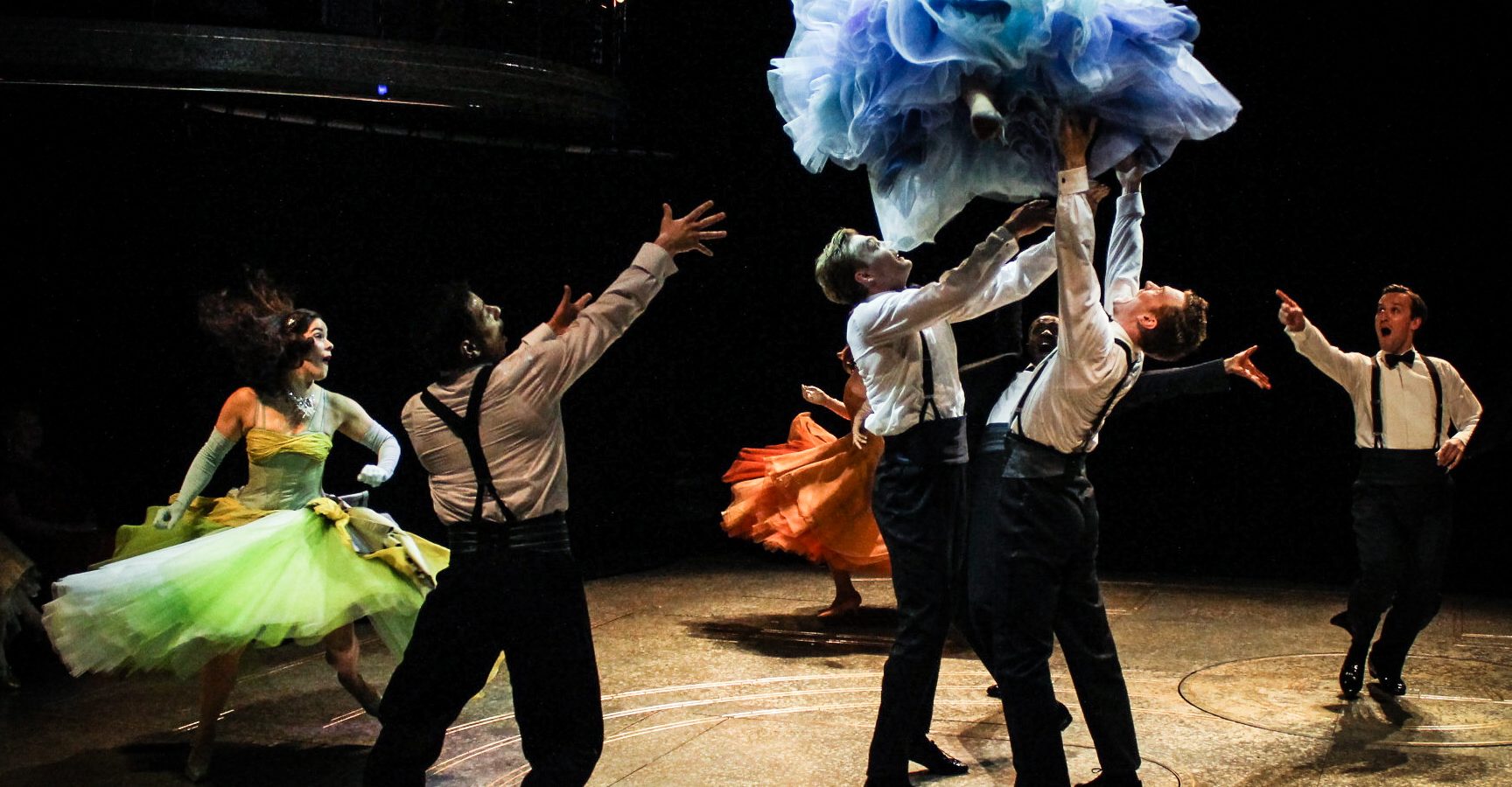 High Society at The Old Vic, behind the scenes