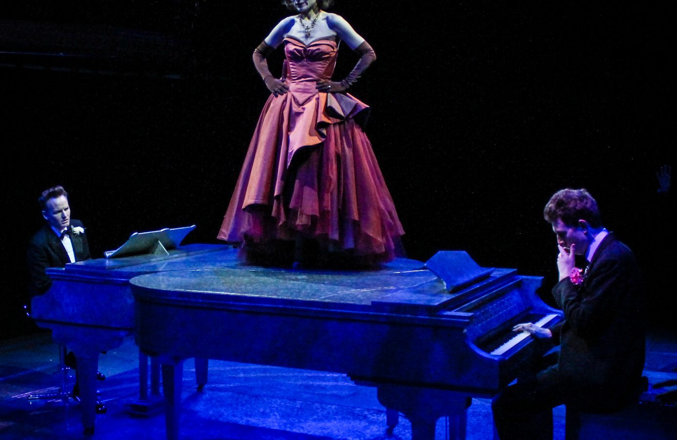 High Society at The Old Vic, behind the scenes