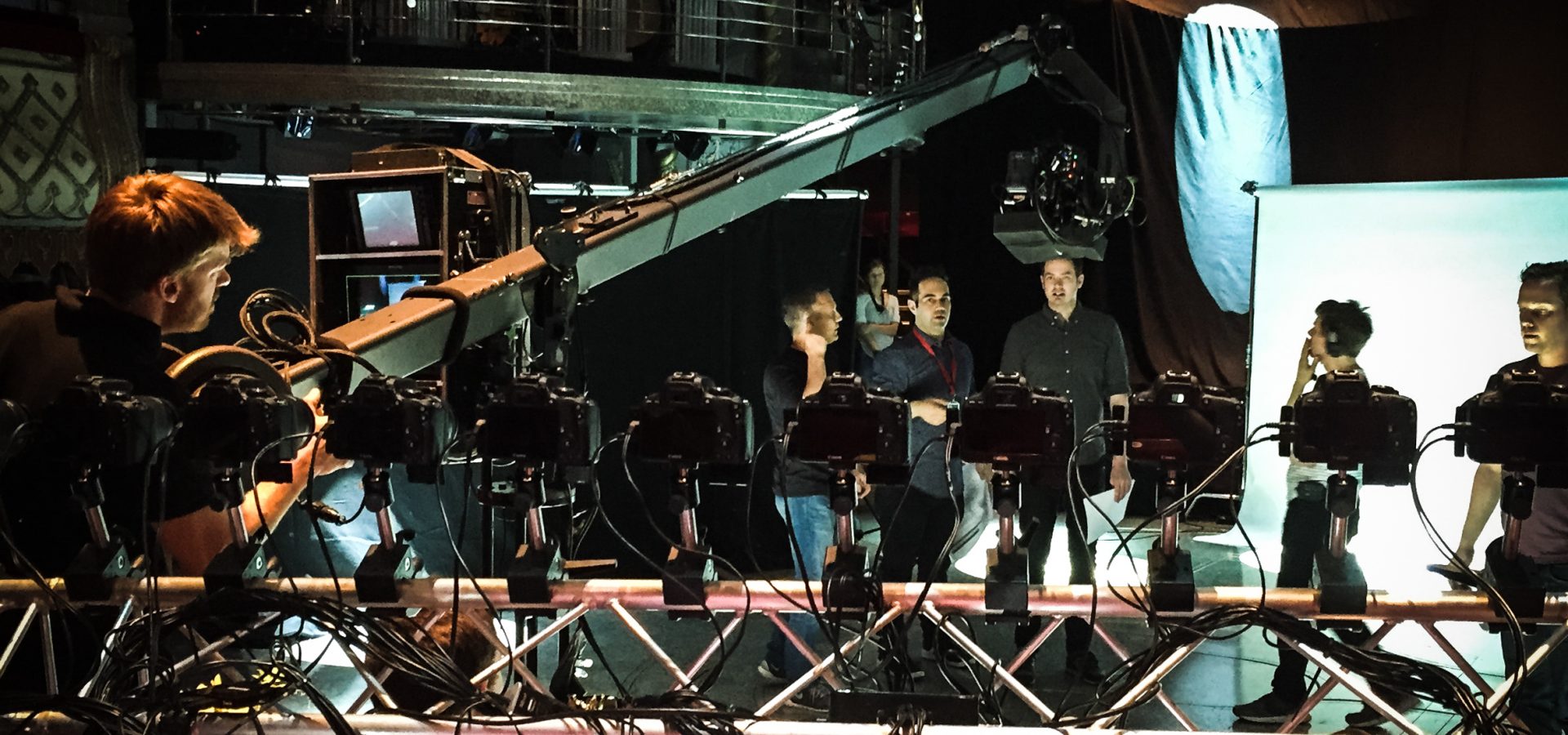 High Society at The Old Vic, behind the scenes