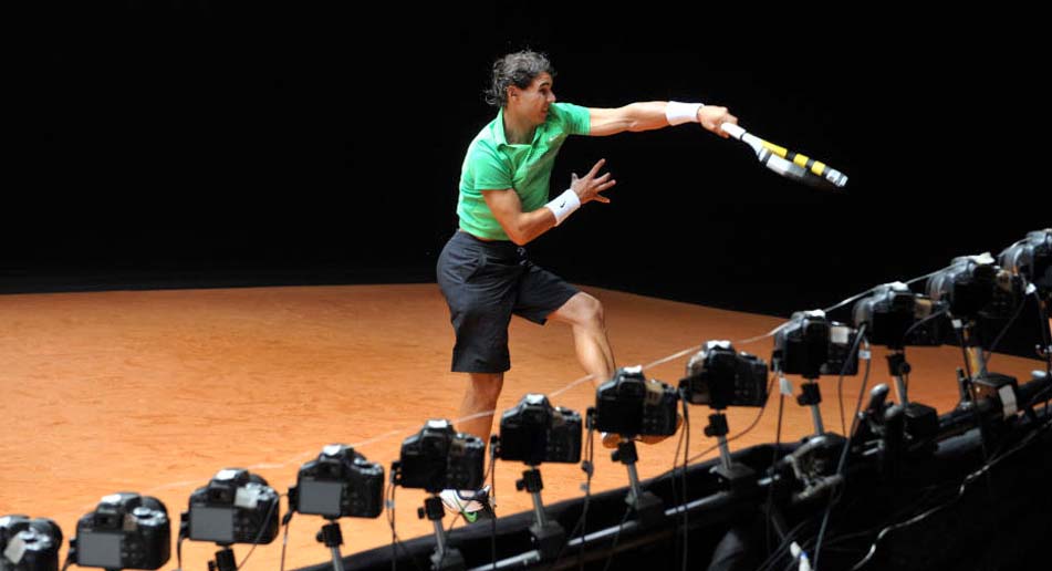 Rafael Nadal Bullet Time Ad