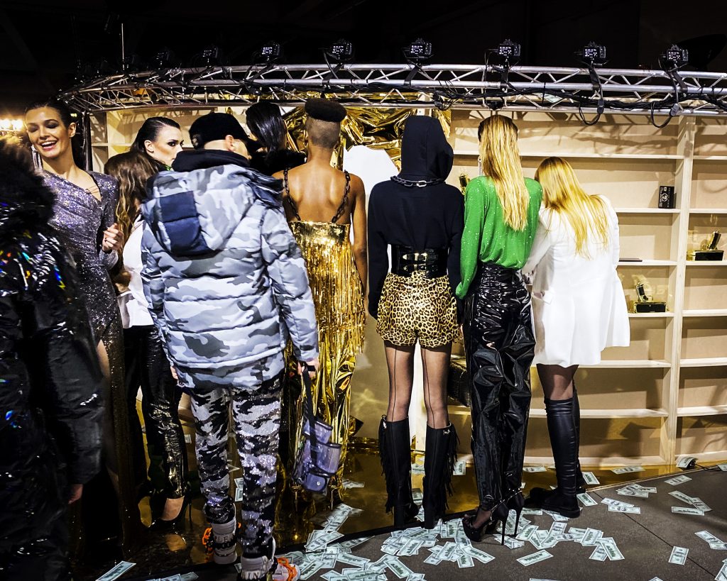 Philipp Plein Milan Fashion week, behind the scenes