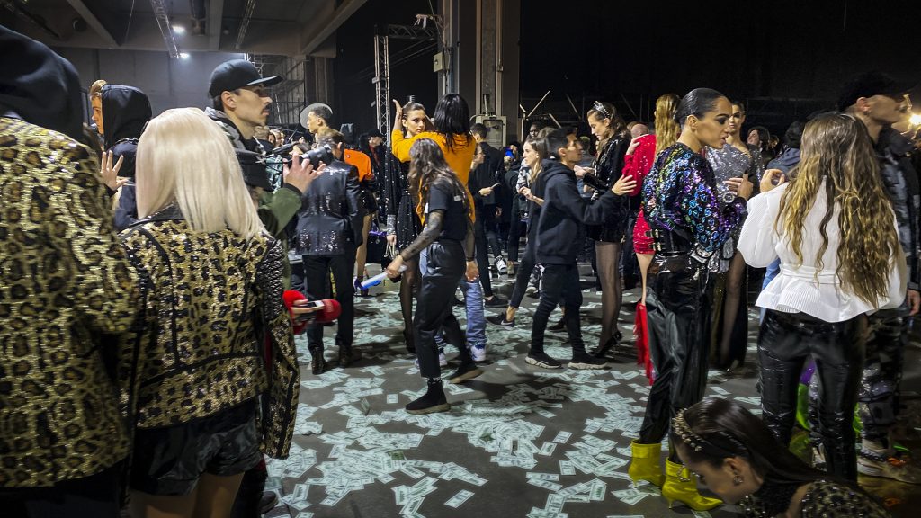 Philipp Plein Milan Fashion week, behind the scenes