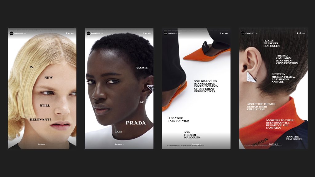Prada Global SS21 Campaign, behind the scenes