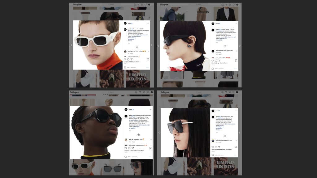 Prada Global SS21 Campaign, behind the scenes