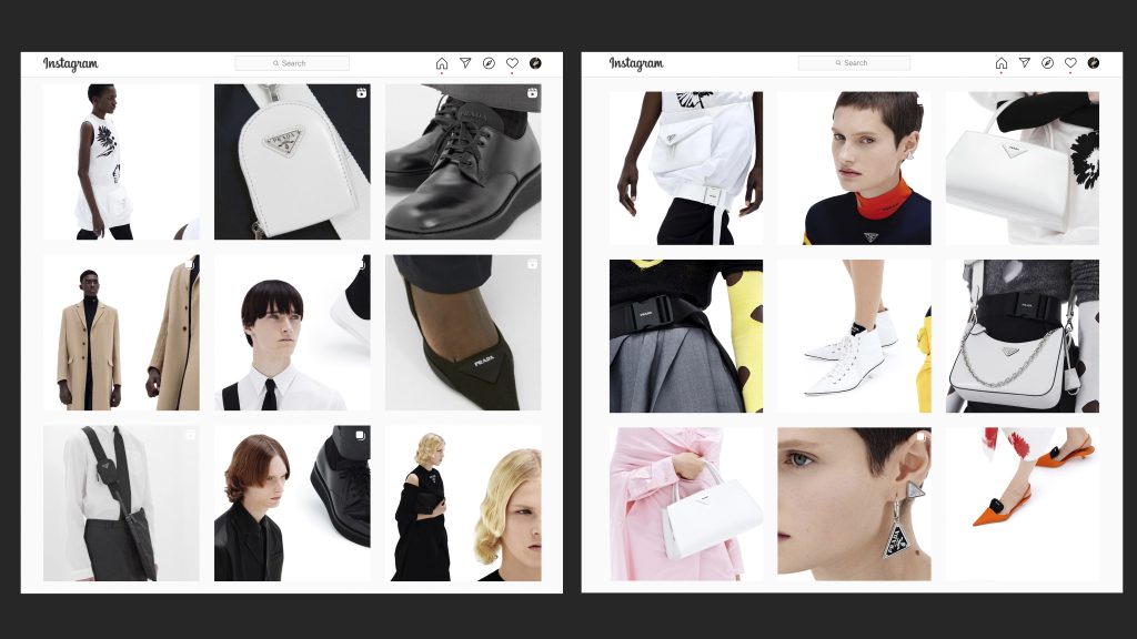 Prada Global SS21 Campaign, behind the scenes