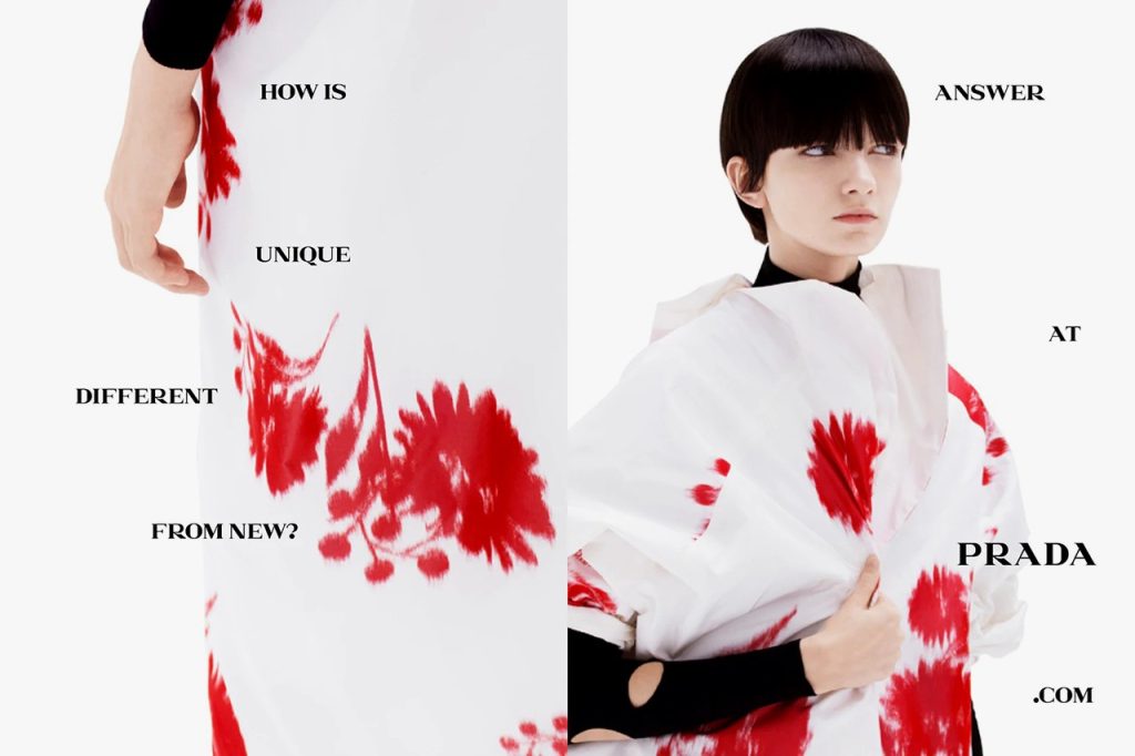 Prada Global SS21 Campaign, behind the scenes