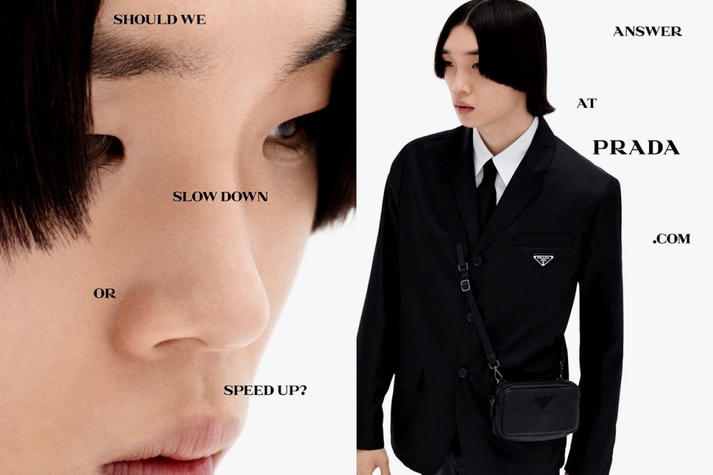 Prada Global SS21 Campaign, behind the scenes