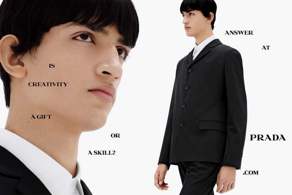 Prada Global SS21 Campaign, behind the scenes