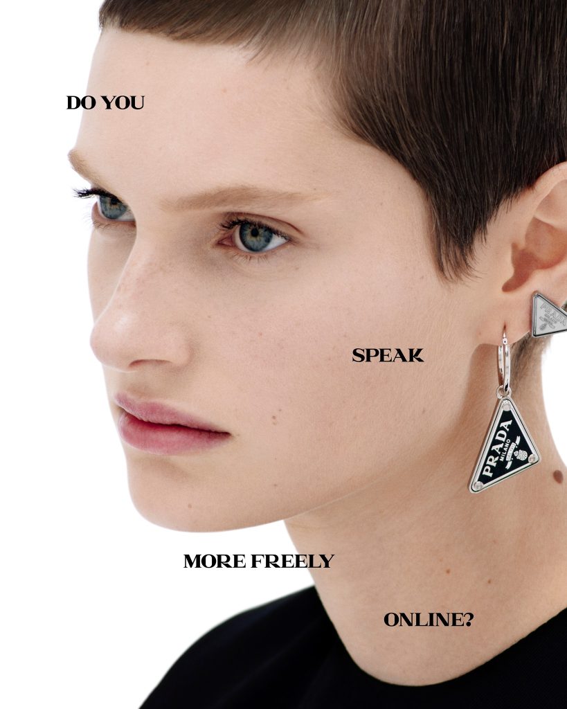 Prada Global SS21 Campaign, behind the scenes