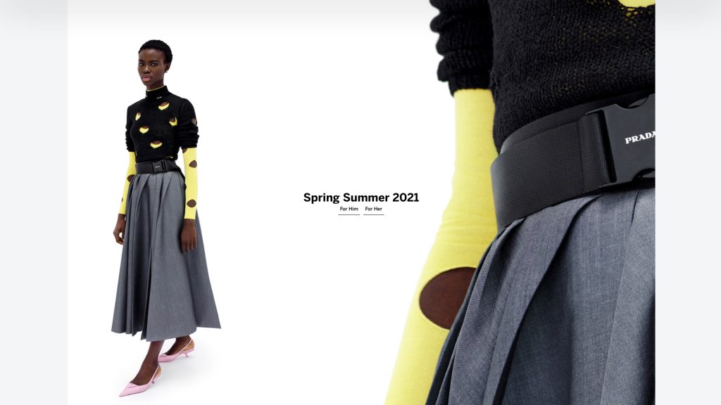 Prada Global SS21 Campaign, behind the scenes
