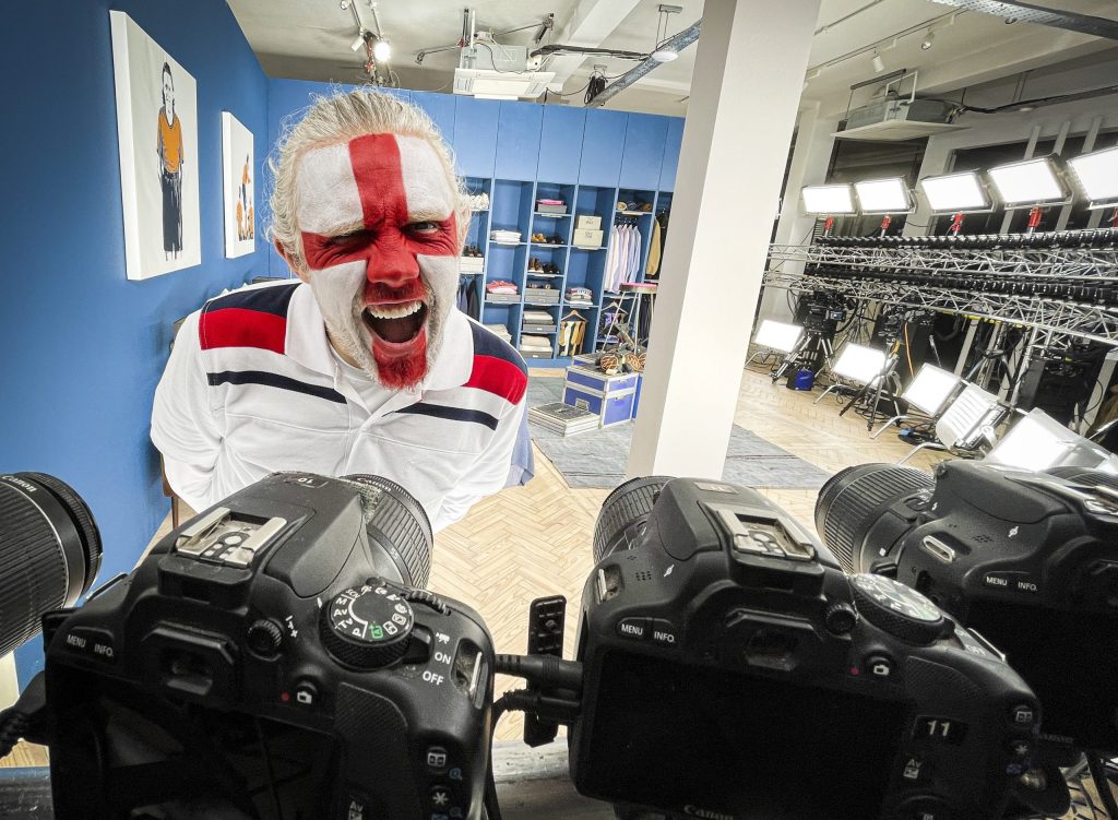 SkyBet Euros Advert, behind the scenes