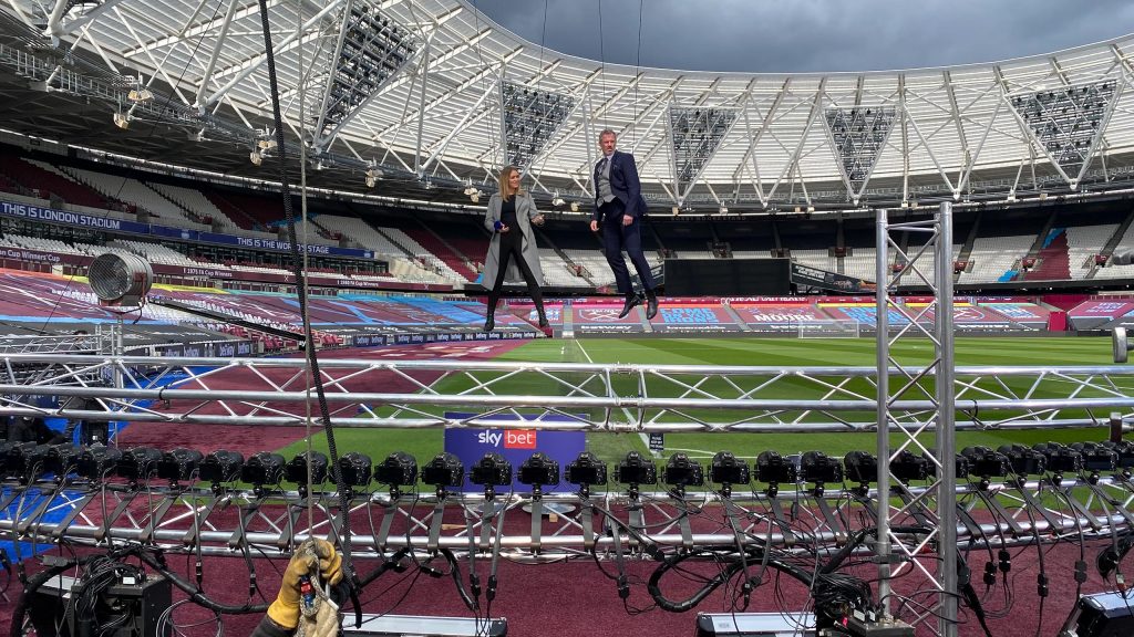 SkyBet Euros Advert, behind the scenes