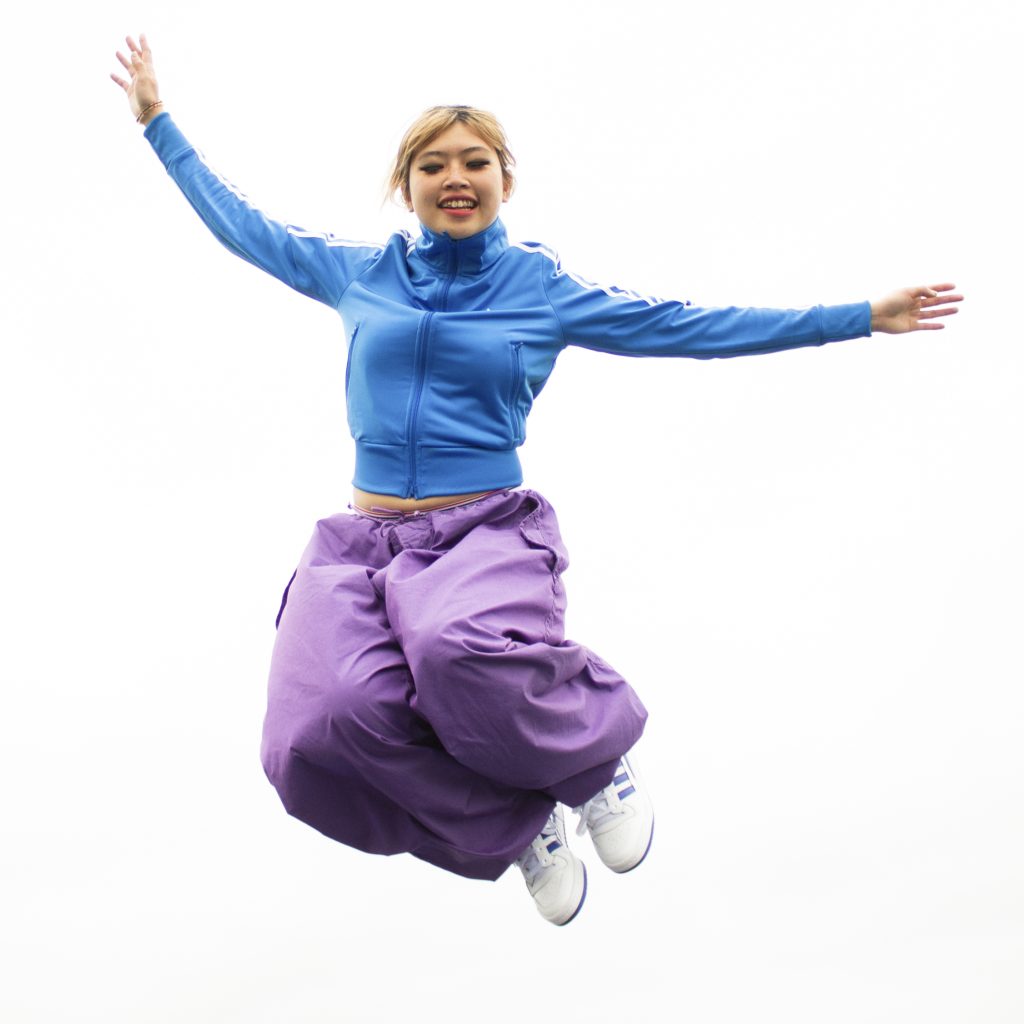 Adidas with Beabadoobee, behind the scenes