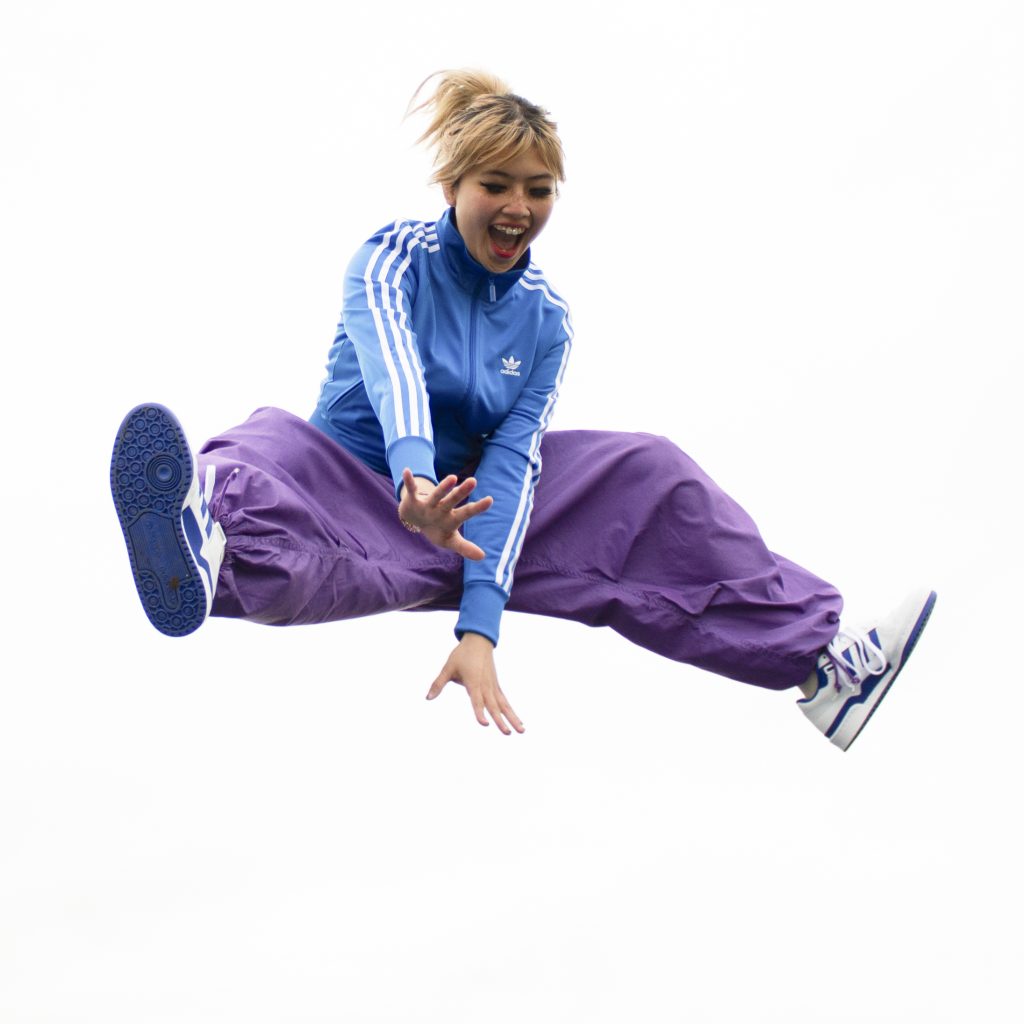 Adidas with Beabadoobee, behind the scenes