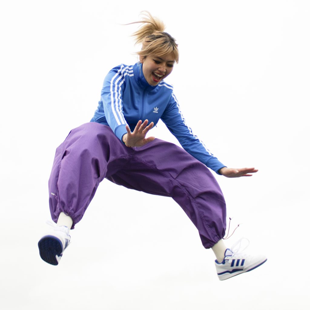 Adidas with Beabadoobee, behind the scenes