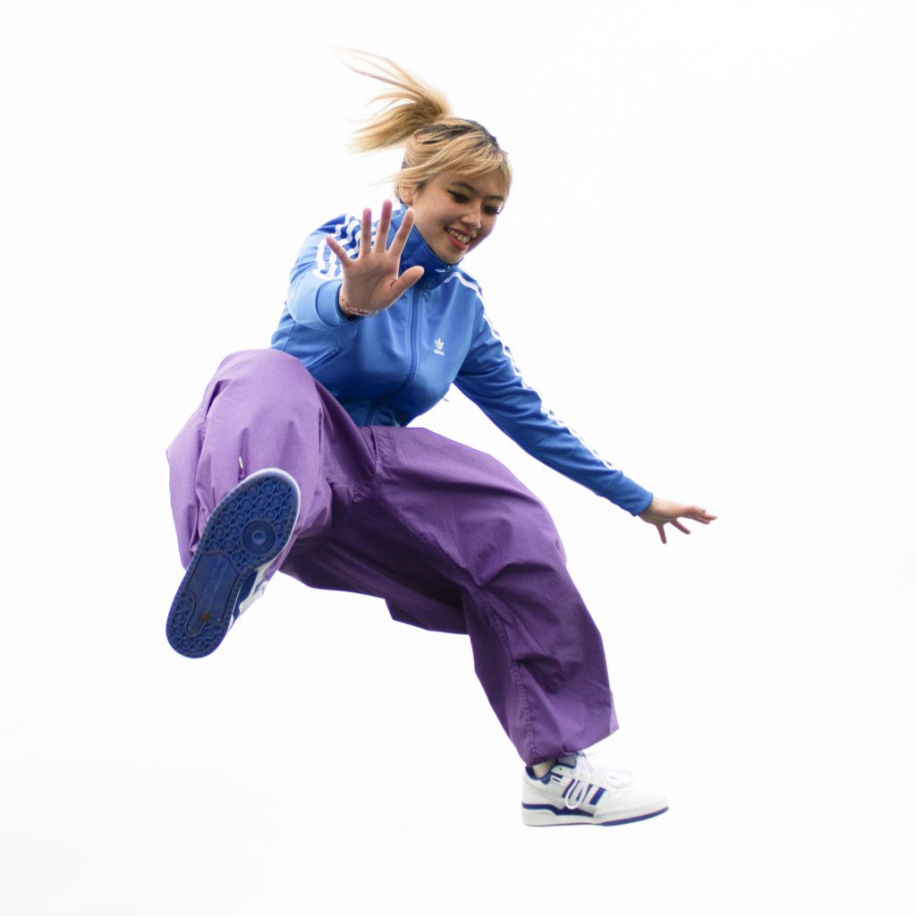 Adidas with Beabadoobee, behind the scenes