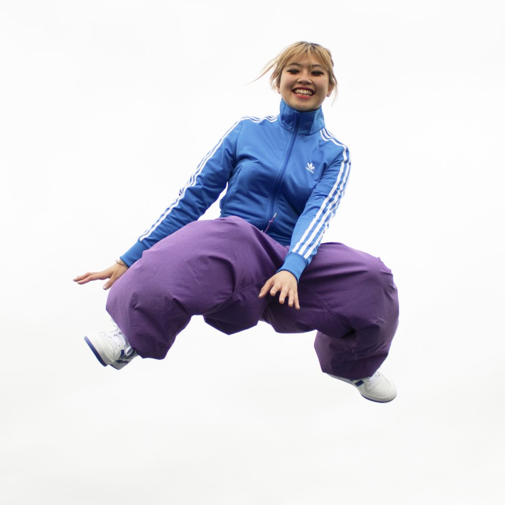Adidas with Beabadoobee, behind the scenes