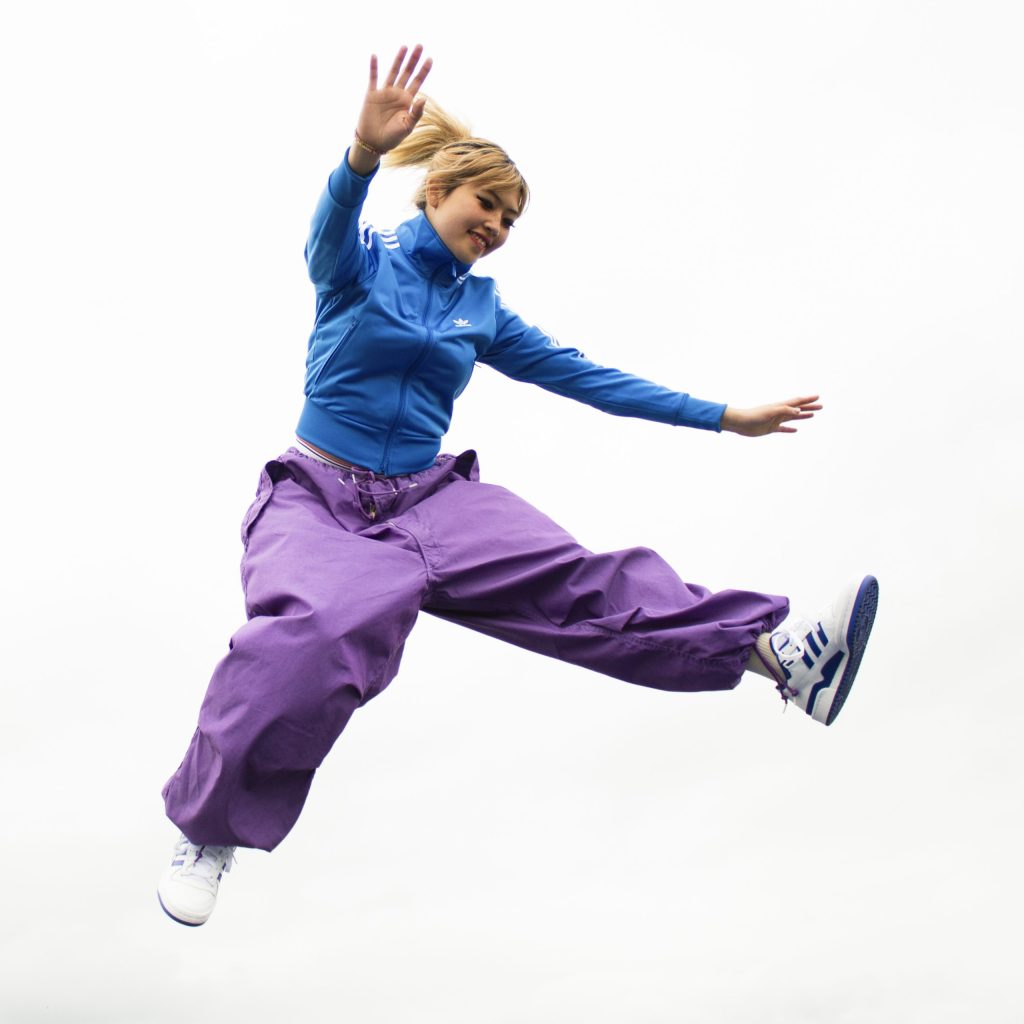 Adidas with Beabadoobee, behind the scenes