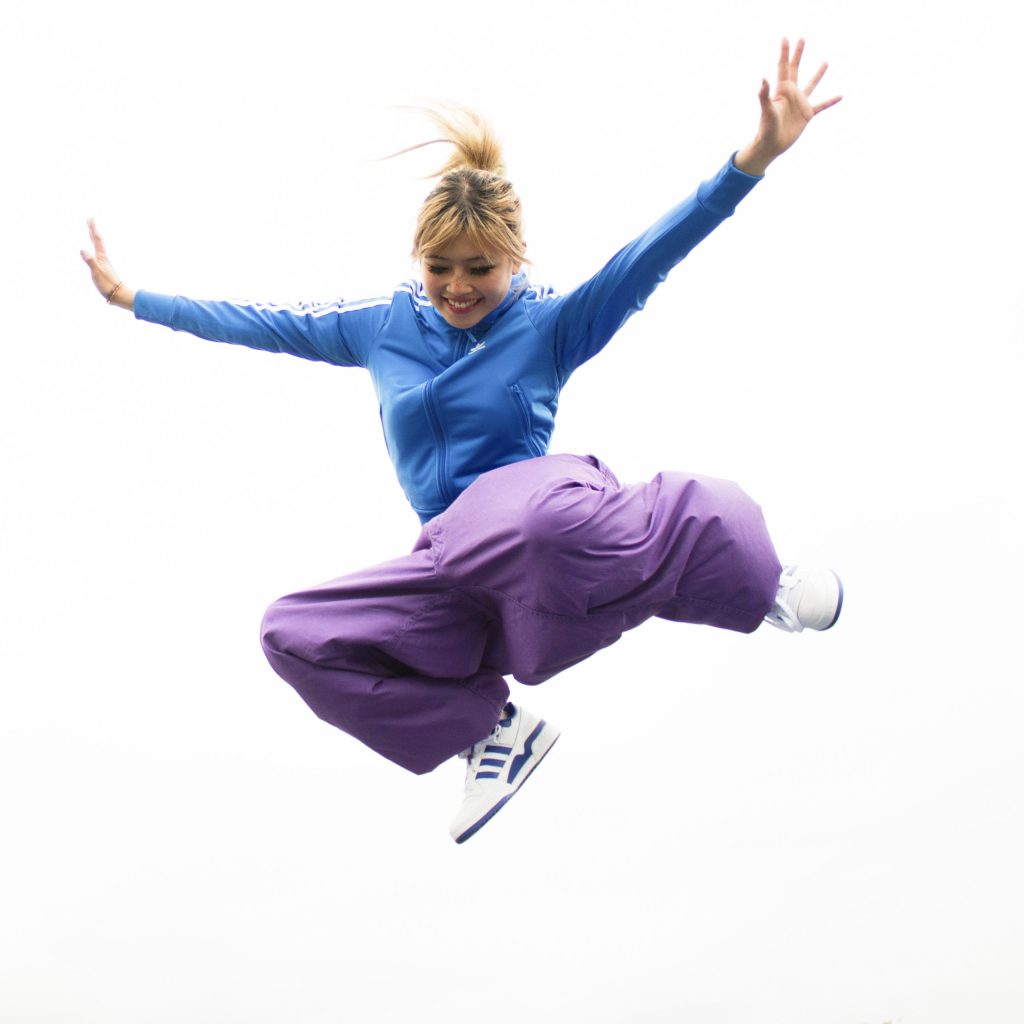 Adidas with Beabadoobee, behind the scenes