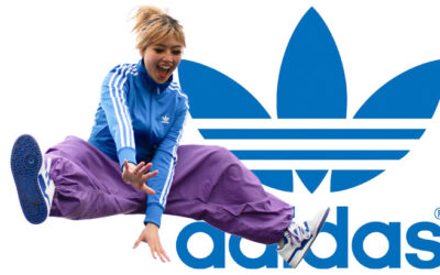 Adidas with Beabadoobee