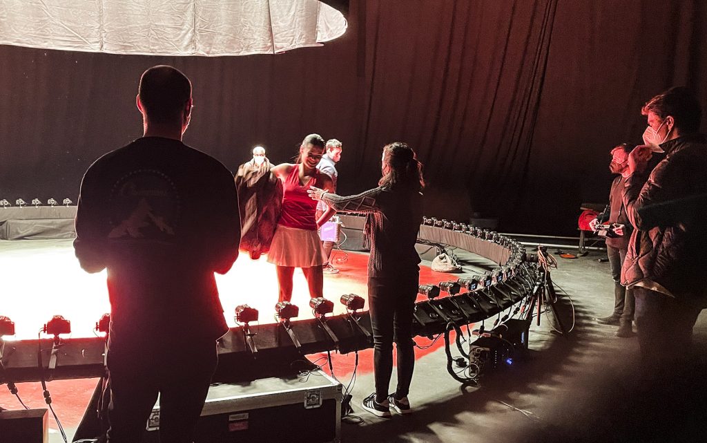 Emma Raducanu | Vodafone, behind the scenes
