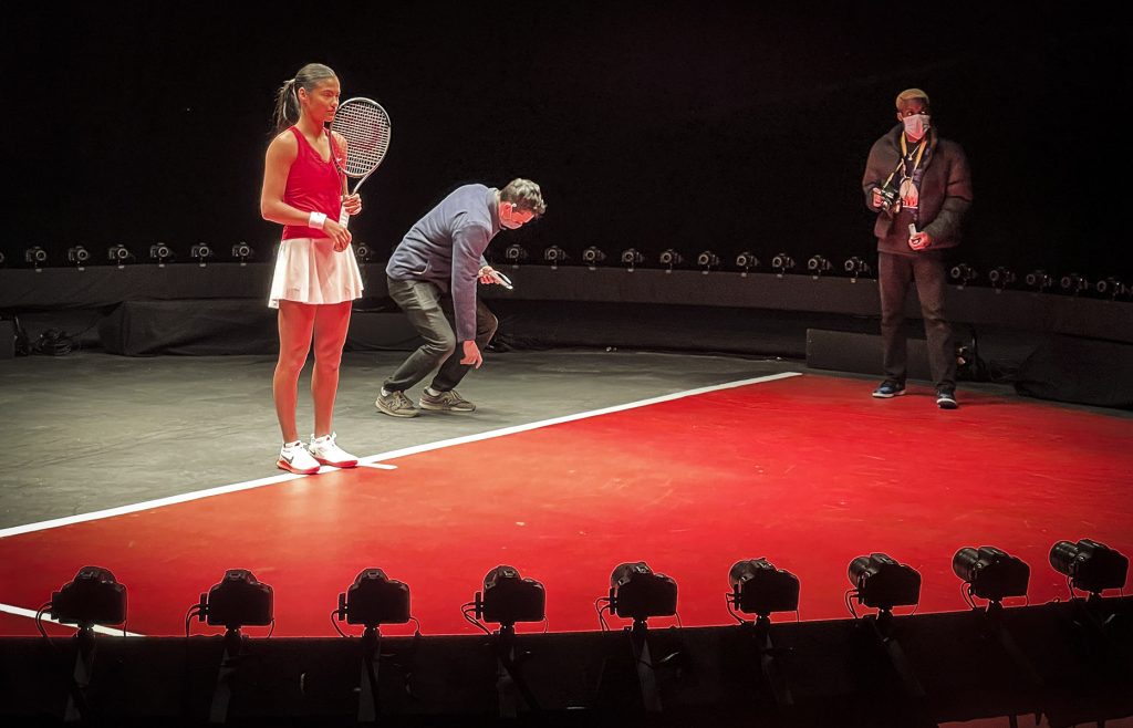 Emma Raducanu | Vodafone, behind the scenes