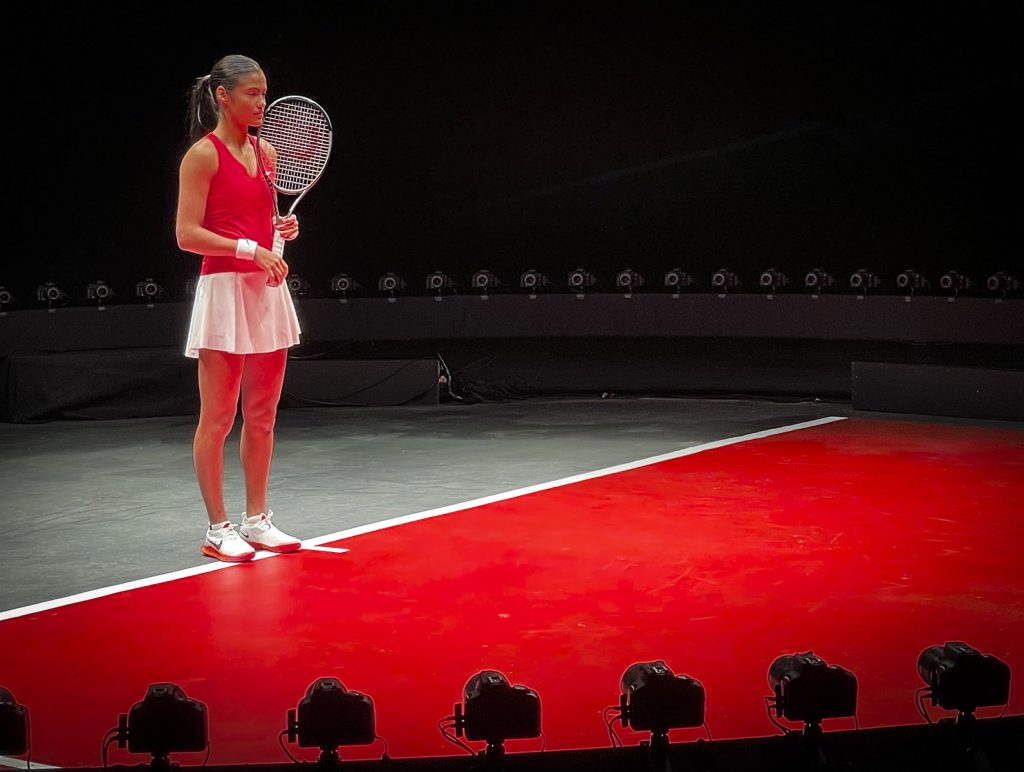 Emma Raducanu | Vodafone, behind the scenes