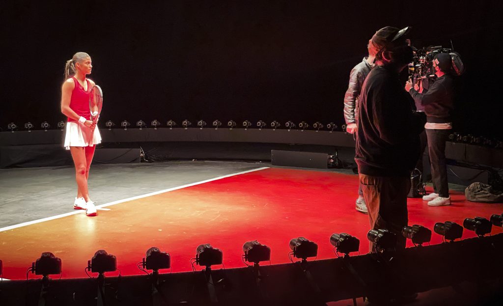 Emma Raducanu | Vodafone, behind the scenes