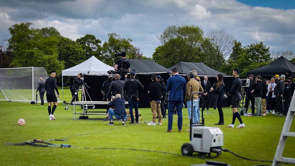 Ronaldo X Nike Football, behind the scenes