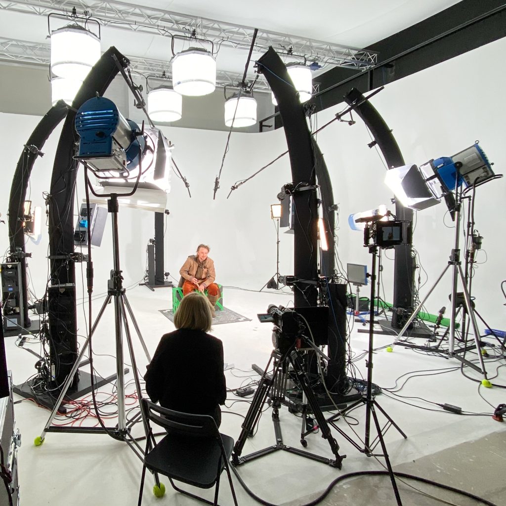 Tom Felton VR Guy Fawkes, behind the scenes
