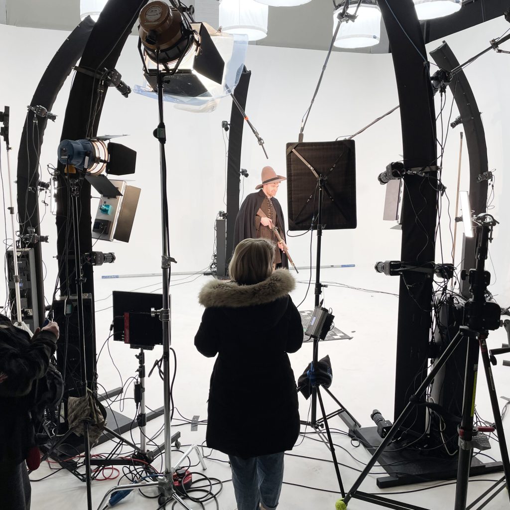 Tom Felton VR Guy Fawkes, behind the scenes