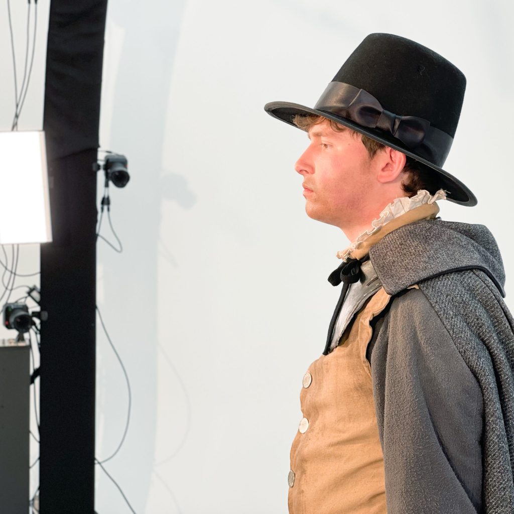 Tom Felton VR Guy Fawkes, behind the scenes