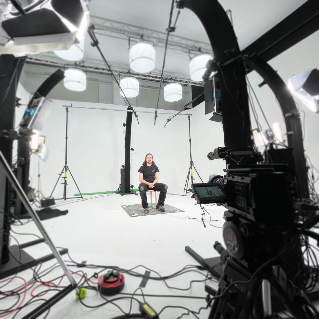 Tom Felton VR Guy Fawkes, behind the scenes