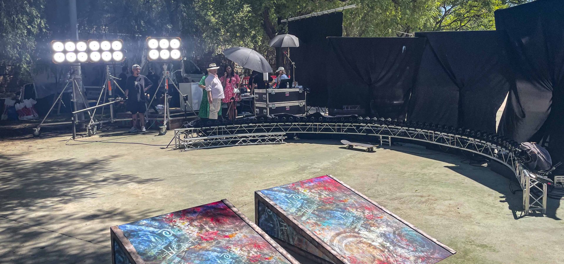 Juicy Drop, behind the scenes