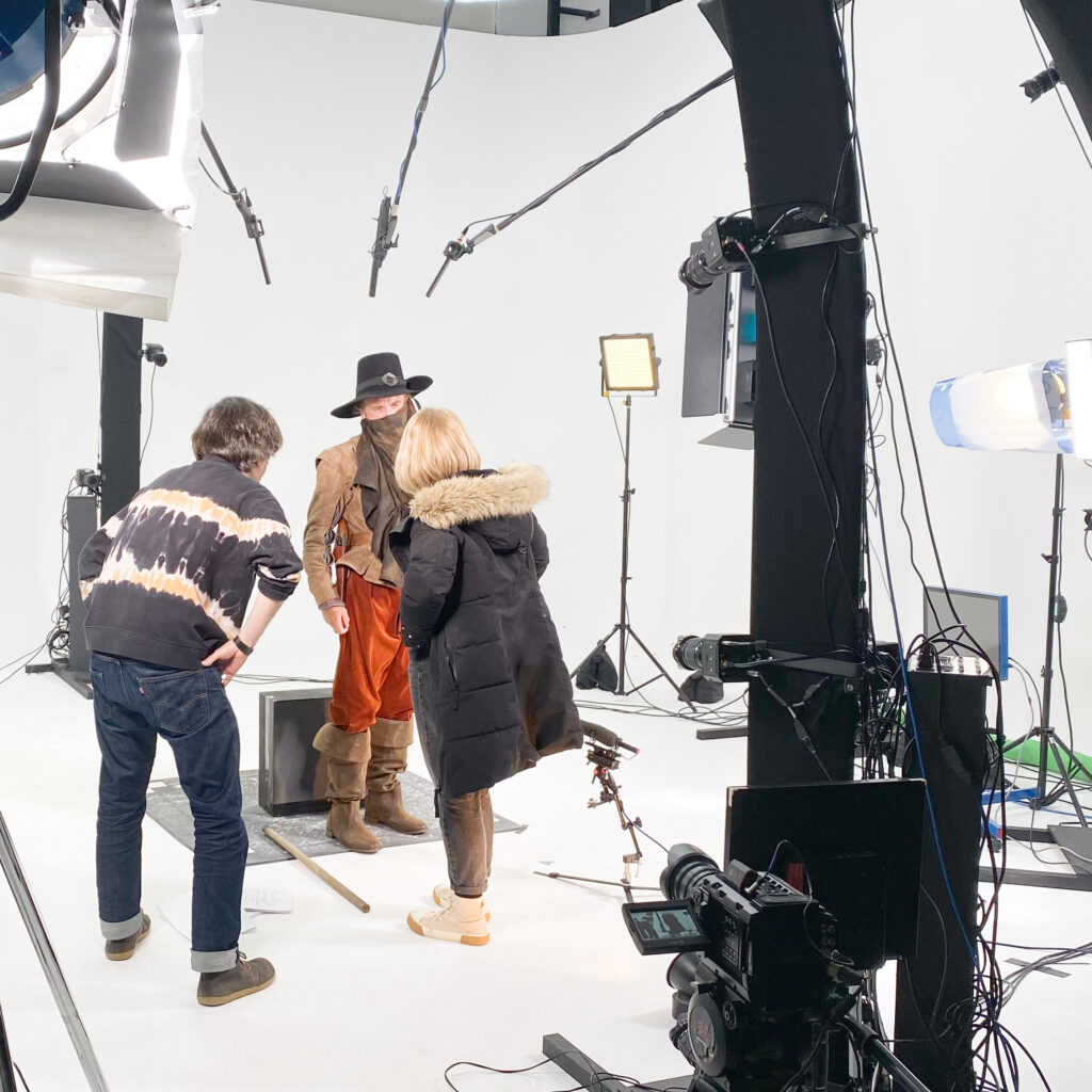 Tom Felton VR Guy Fawkes, behind the scenes