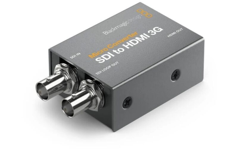 Blackmagic Micro Converter Sdi To Hdmi 3G With PSU Hire
